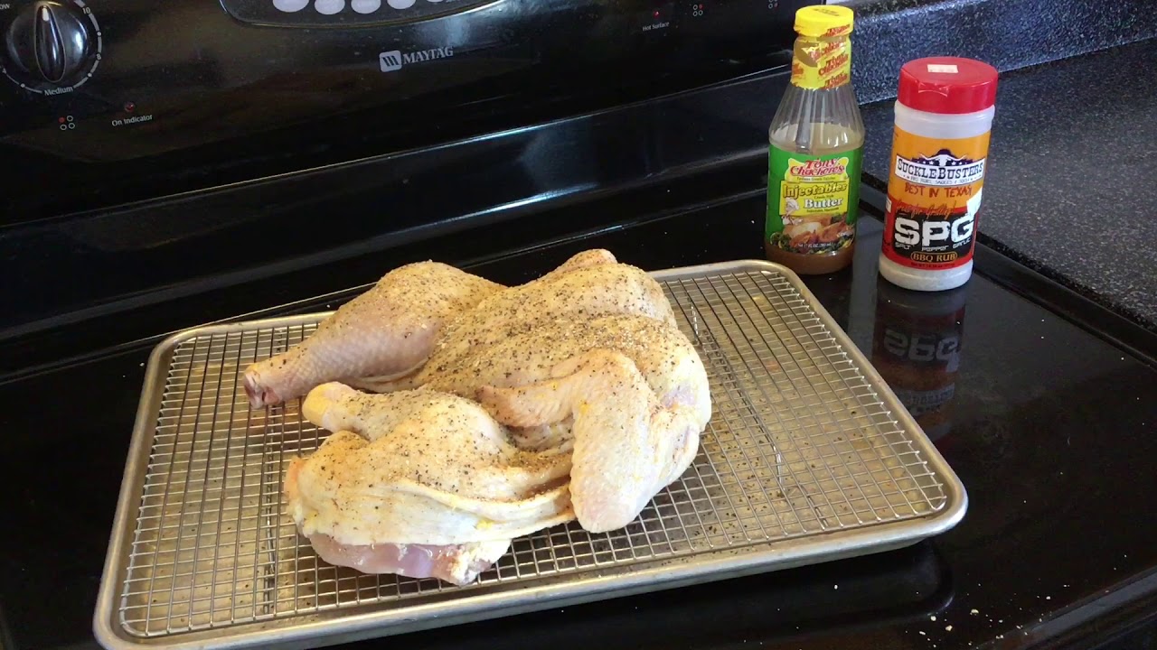 Spatchcock Chicken On The 22 5 Weber Smokey Mountain YouTube spatchcock-chicken-on-the-22-5-weber-smokey-mountain-youtube