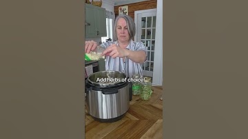 Instant Pot Bone Broth!  #bonebroth #instantpotrecipes #homestead