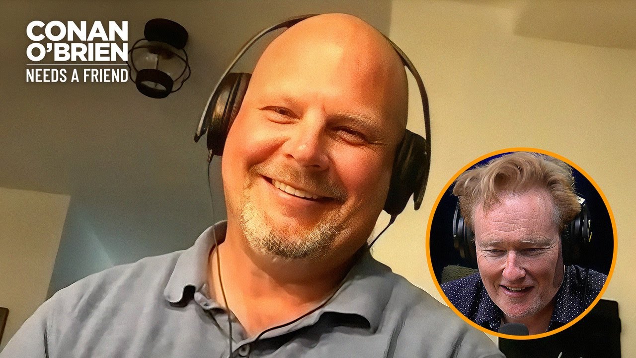 Conan Meets A Retired Police Dog | Conan O'Brien Needs A Fan