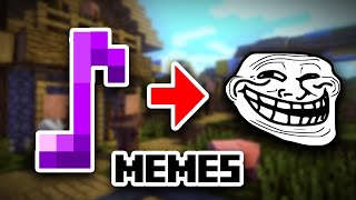 I changed every sound in Minecraft into MEMES