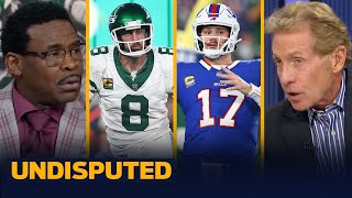 Aaron Rodgers injures Achilles tendon, Jets defeat Bills on walkoff TD in OT | NFL | UNDISPUTED