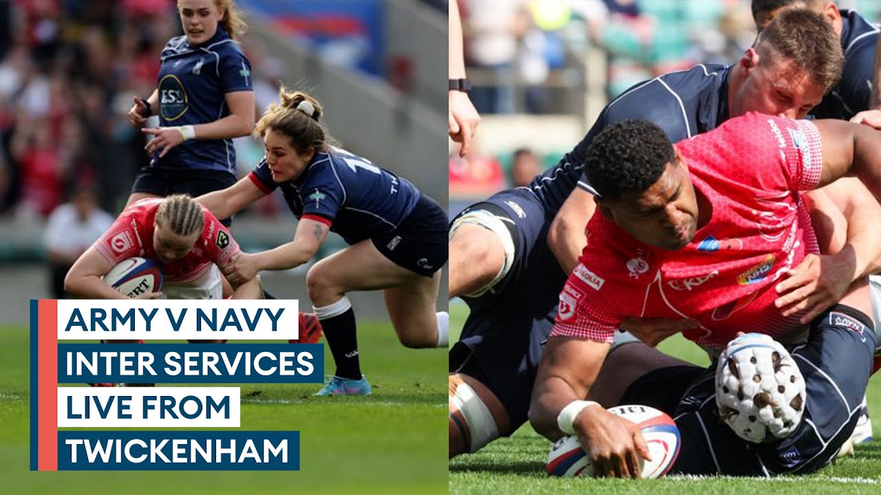 Army v Navy – 2023 Mens and Womens matches LIVE from Twickenham