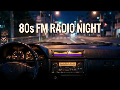 80s Night Drive Love Songs Compilation– Synthwave Cassete tape Memories – 80s FM Radio Night