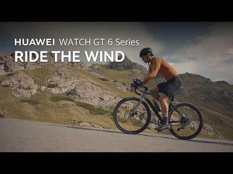 A unified aesthetic, reshaped by the wind. #HUAWEIWatchGT6 series. #RidetheWind