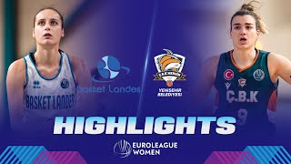 Basket Landes v Cukurova Basketbol Mersin | Gameday 9 | Highlights | EuroLeague Women 2023