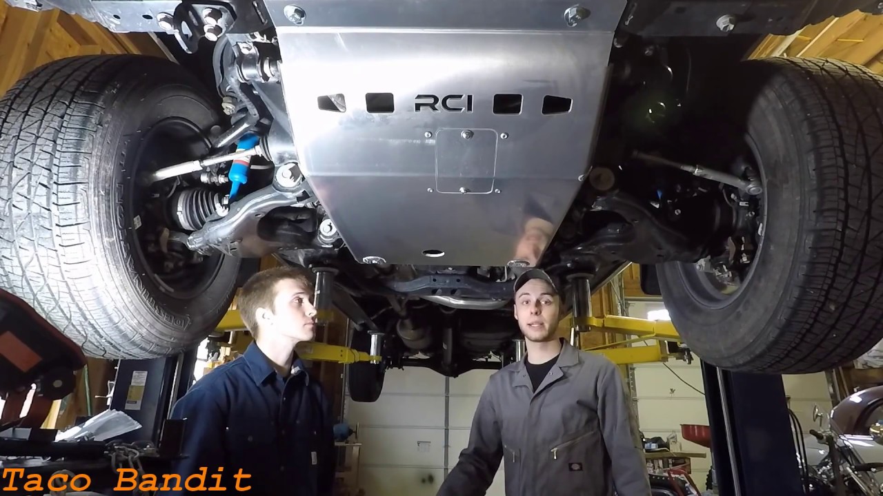RCI Skid Plate for 2016+ Tacoma: Install and Impressions ...
