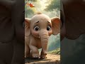 Le Petit Éléphant - The Little Elephant | French Nursery Rhymes for Children's | française | Shorts