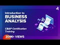 Business Analyst Training for Beginners | CBAP® Certification | Knowledgehut