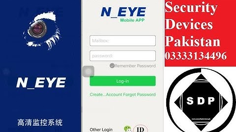 OAHD   Network and N EYE Mobile App Set Up/p2p cloud setup | cctv camera installation |mobile view