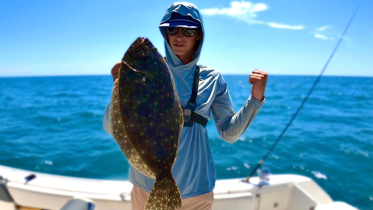 Jigging Ledges and Live Bottom for FLOUNDER (North Carolina)