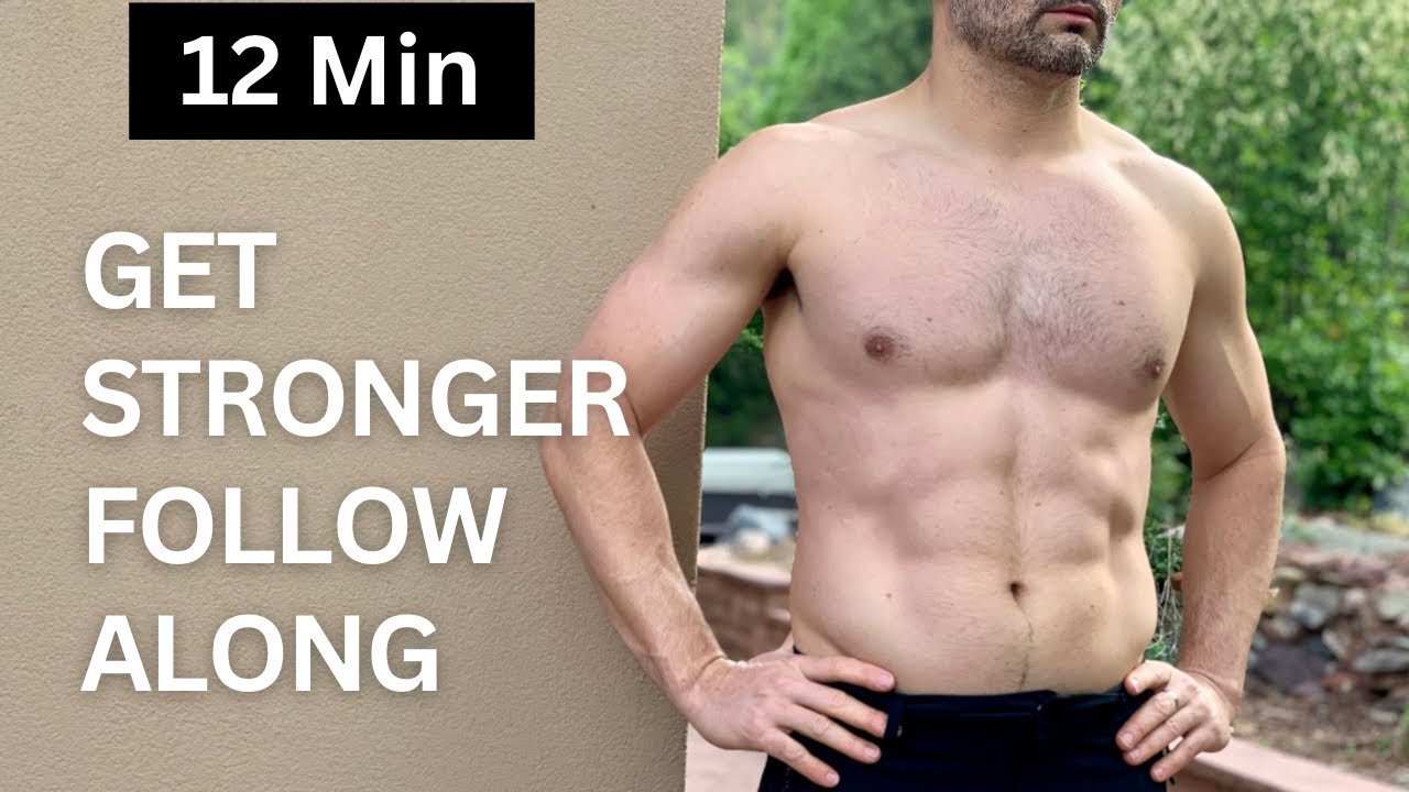 Simple STRENGTH Workout AT HOME for Beginners and Intermediate No Weight YouTube