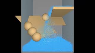 Celebrity 4K SPH Python+Taichi. 250K particles. Study of a falling water simulation. Walls with Taichi's mesh. Net Worth