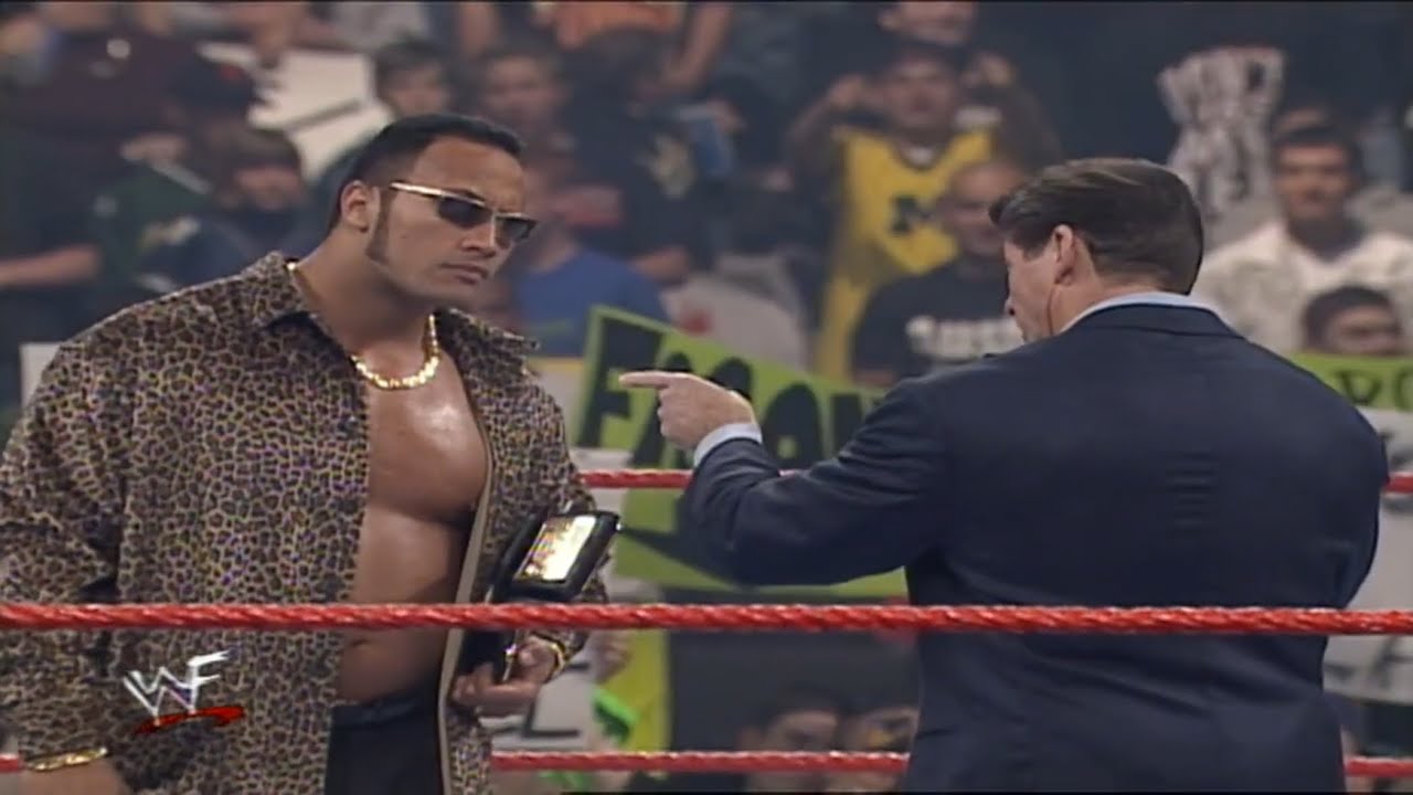 Vince McMahon Tries To Get The Rock & Big Show On The Same Page! RAW IS WAR 15/3/99 (1/2)