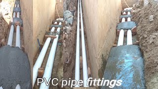 6" drainage pipe fittings #pvcpipe