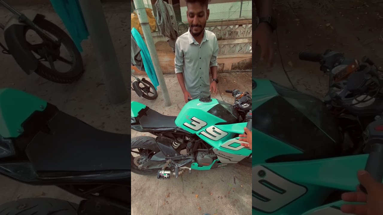 Austin racing exhaust in Ktm rc 390 