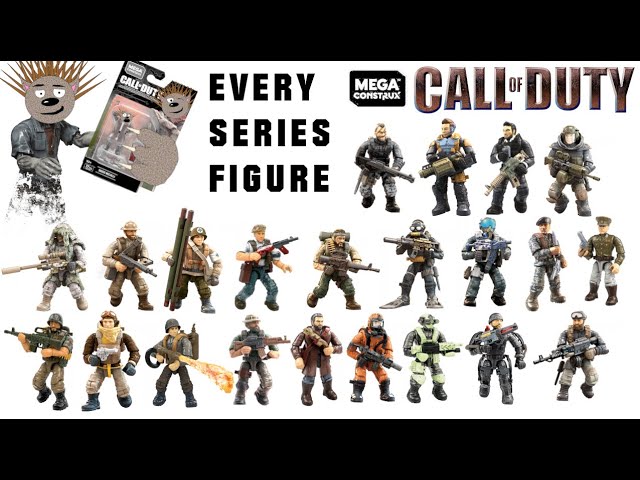  Mega Construx Call of Duty Warzone Squad, Black : Toys & Games