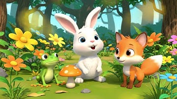 Bouncy and the Color Adventure #kidsvideo #kids #educational #funny #animation #3danimation 