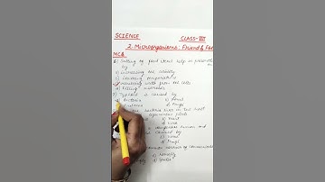 Class 8 Microorganisms: Friend & Foe / Science MCQ Chapter 2 Class 8 / For CTET / #smmehiclass