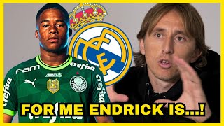 🚨 URGENT NEWS! MODRIC SPEAKS THE TRUTH ABOUT ENDRICK 🚨