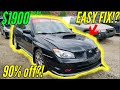 Copart: Found a cheap Subaru WRX STI and MK5 VW Golf R32 to buy inspired by Samcrac