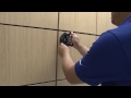 Installing Acrovyn® Wall Panels Using the Sure Snap™ System | Construction Specialties