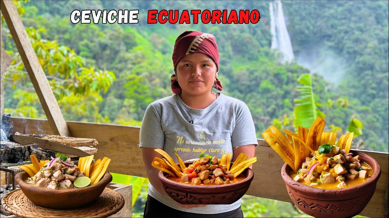 Prepare un rico ceviche de pollo a mi manera para mi familia - Nathalia