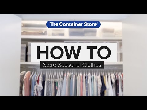 How to Store Winter Clothes Between Seasons