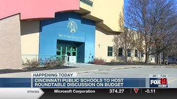 Cincinnati Public Schools to host roundtable discussion on budget