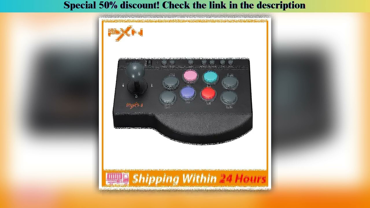 Editor’s Choice Joystick PC Controller for PS4/PS3/Switch/Android/Xbox One/Series Arcade Fighting G