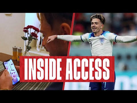 Jack Grealish Calls Young Fan Finlay Who He Dedicated His Celebration Against Iran 🕺| Inside Access