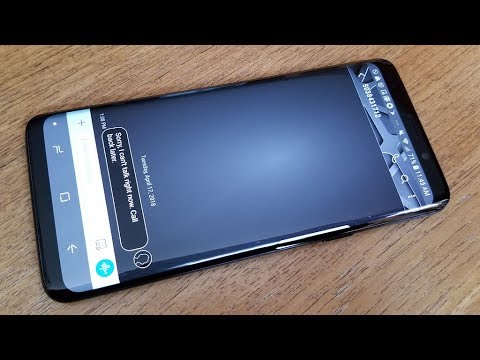 Galaxy S9 / Galaxy S9 Plus How to Change Text Messages Background Style - Fliptroniks.com