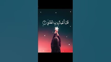 #سورة_الفلق #احمد_العجمي #راحة_نفسية #القرآن_الكريم #اكسبلور #pourtoi #foryou