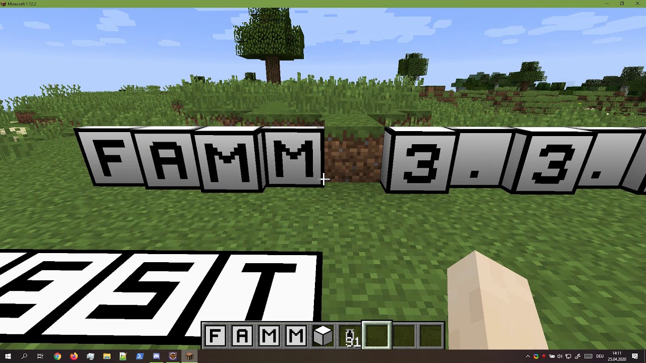 1 7 10 1 12 X Forge Famm Fex S Alphabet More Mod Minecraft Mod