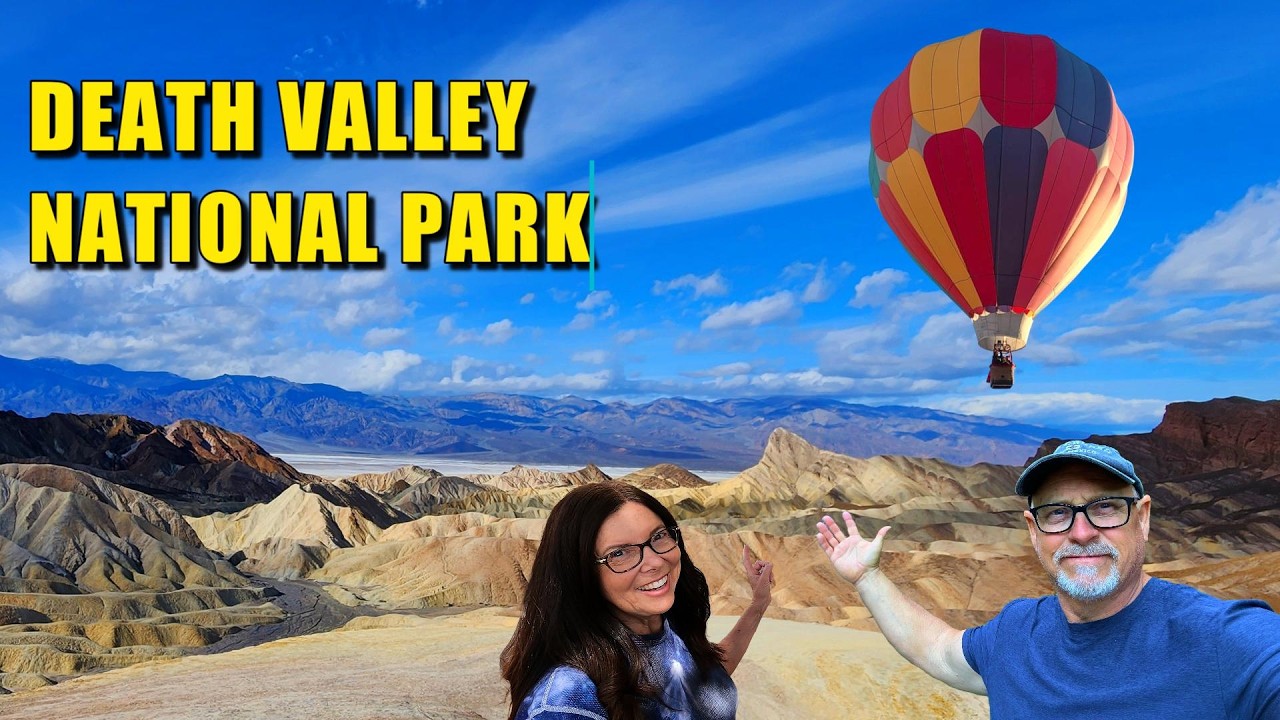 Death Valley National Park in a Day ? | RVing to Pahrump NV Balloon Rally