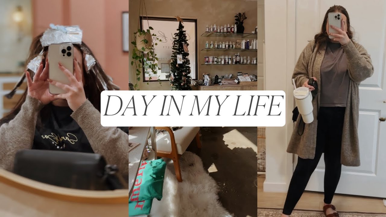 DAY IN MY LIFE: FIRST PODCAST INTERVIEW, hair appointment, and last minute  Christmas gift shopping - YouTube
