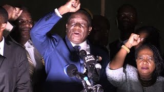 Zimbabwe's next leader hails post-Mugabe era of democracy