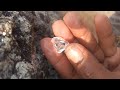 how to find diamond ! amezing diamond mining - crystal-gem-diamond- young man found gem(episode 11)