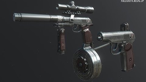 fallout4 MOD Review - Makarov PM Created by AlexScorpion