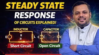 Steady State Response Explained Easily Short Circuit Open Circuit Trick Network Ec Academy