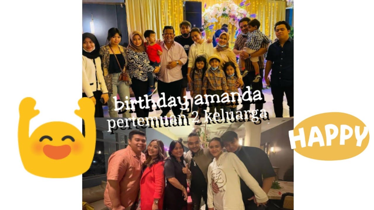 birthday amanda manopo pertemuan dengan keluarga billy syahputra buat amanda menangis terharu 🤩🤩🤩