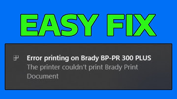 How To Fix Error Printing Message in Windows 11