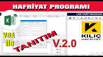 Excel VBA ile Hafriyat Programı V.2 - Tanıtımı