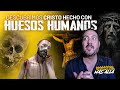 Descubrí Cristo hecho con huesos humanos