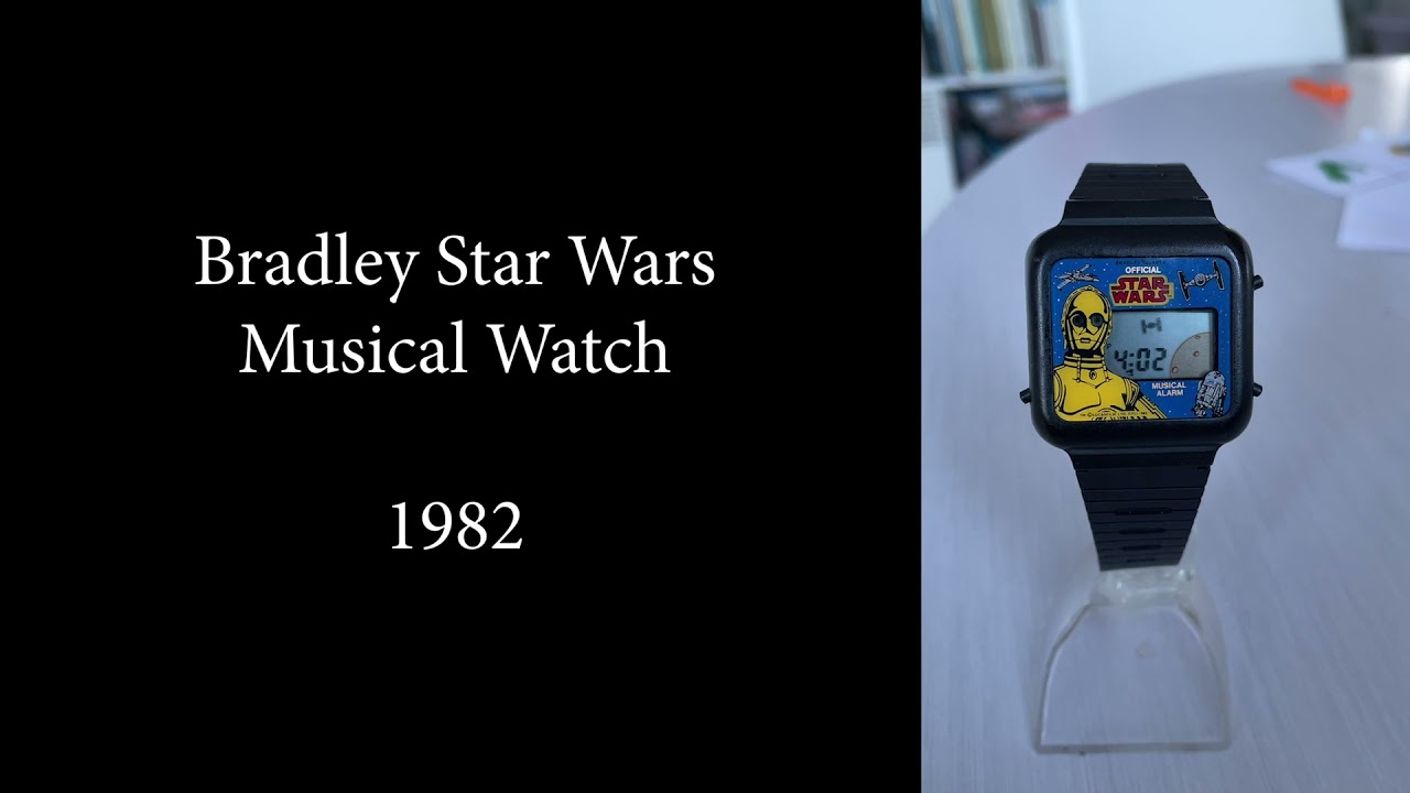 Bradley Star Wars musical watch | Liquid Crystal