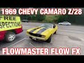 1969 Chevy Camaro z/28 TRUE DUAL EXHAUST w/ FLOWMASTER FLOW FX!