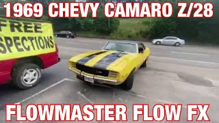 1969 Chevy Camaro z/28 TRUE DUAL EXHAUST w/ FLOWMASTER FLOW FX!