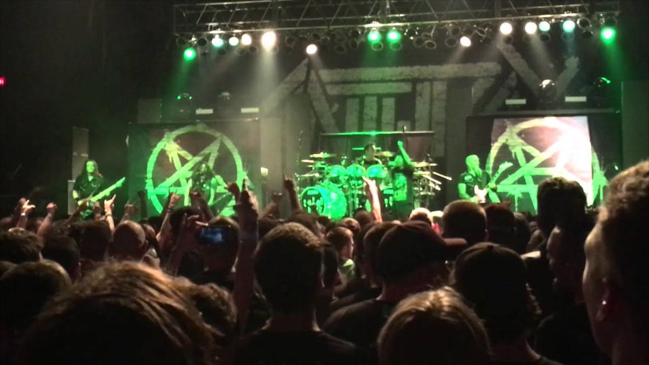 Anthrax "Breathing Lightning" live in Grand Rapids 1/31/2016