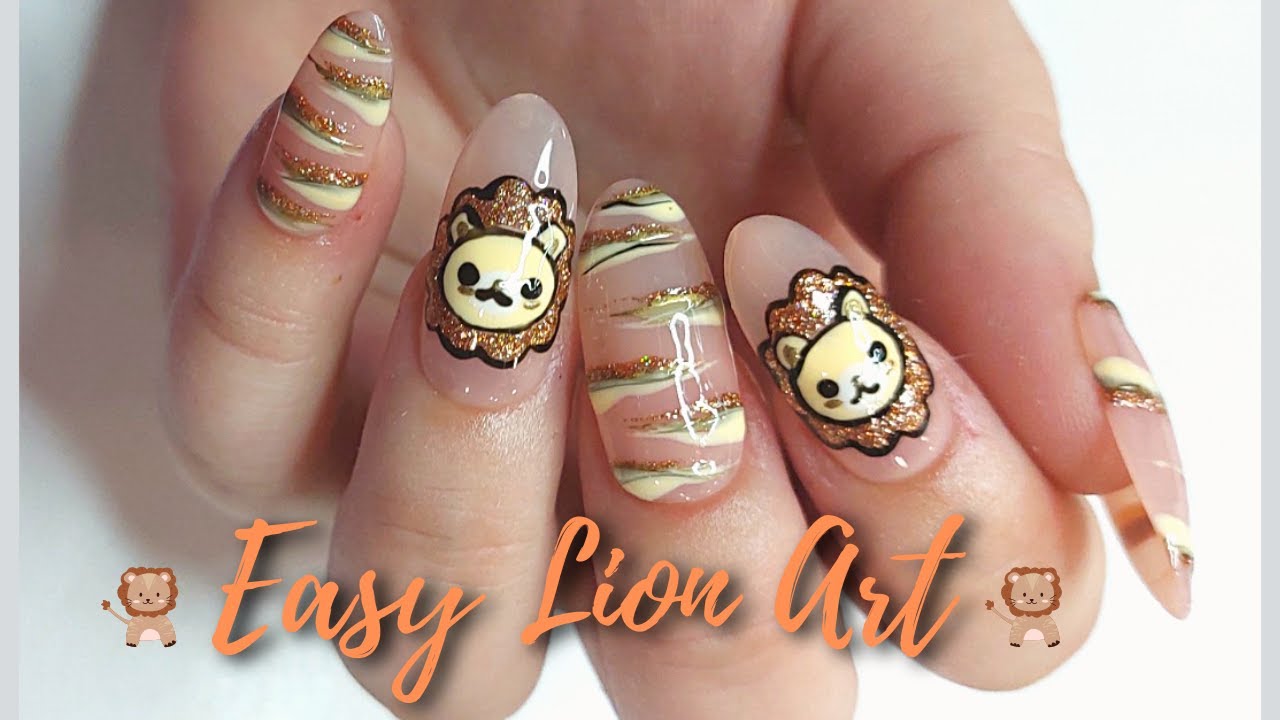 Lion King | Lion king nails, Disney nails, Nail art disney