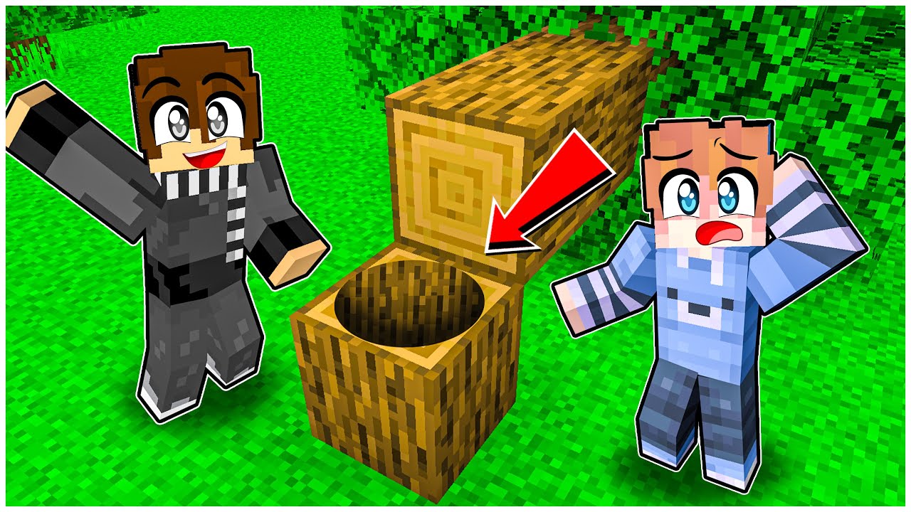 MENEMUKAN RUANGAN RAHASIA DALAM POHON DI MINECRAFT