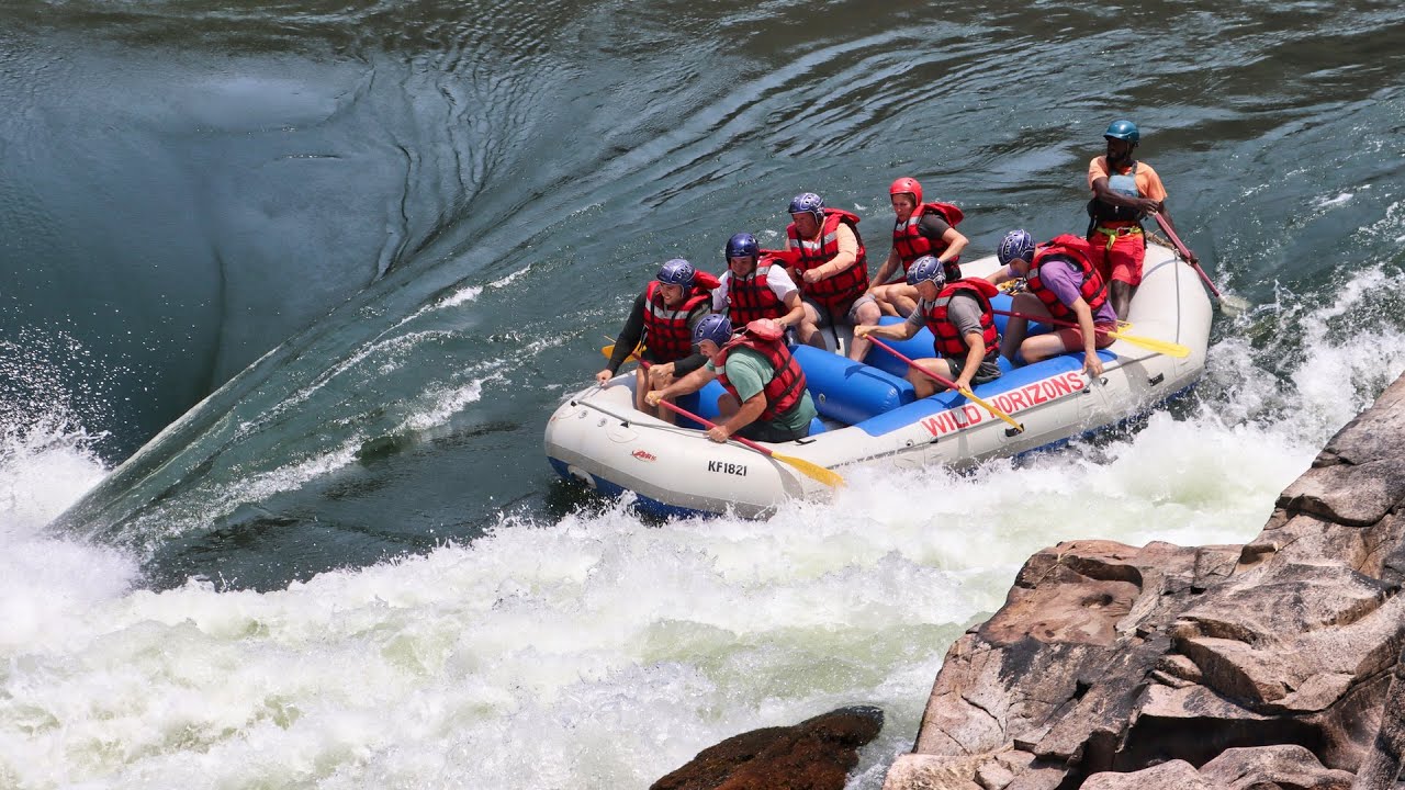 Raften Zambezi, Victoria Falls Zimbabwe